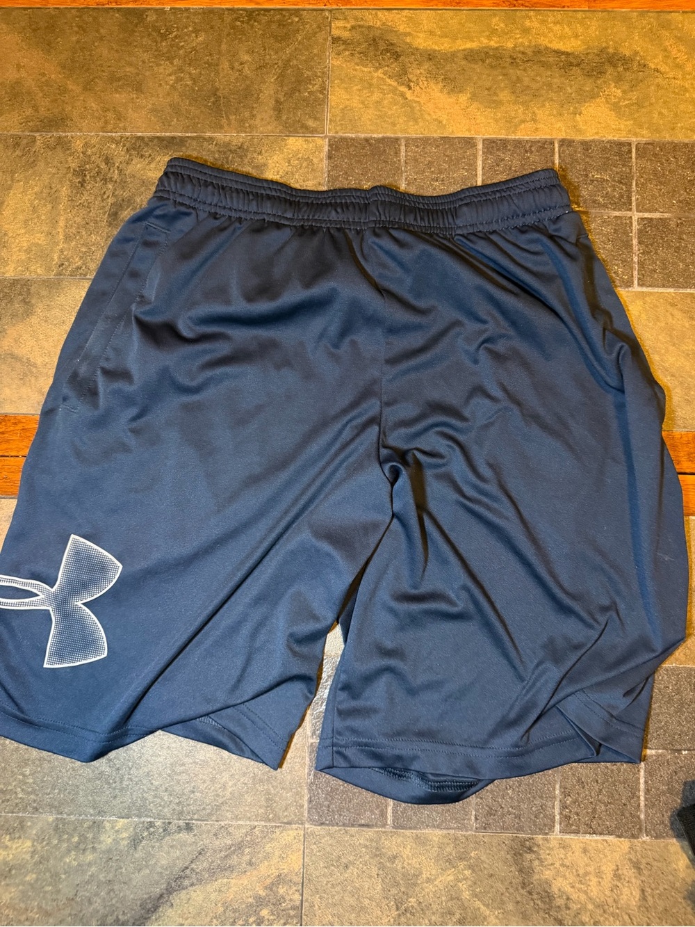 Under Armour Navy Shorts (Size M)